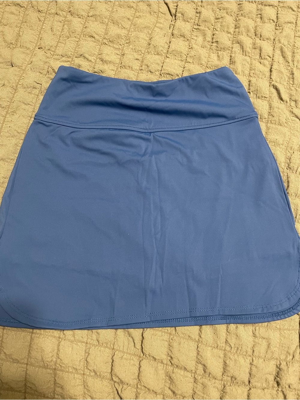 Light Blue Women's Active Mini Skirt - Comfortable Workout Skort